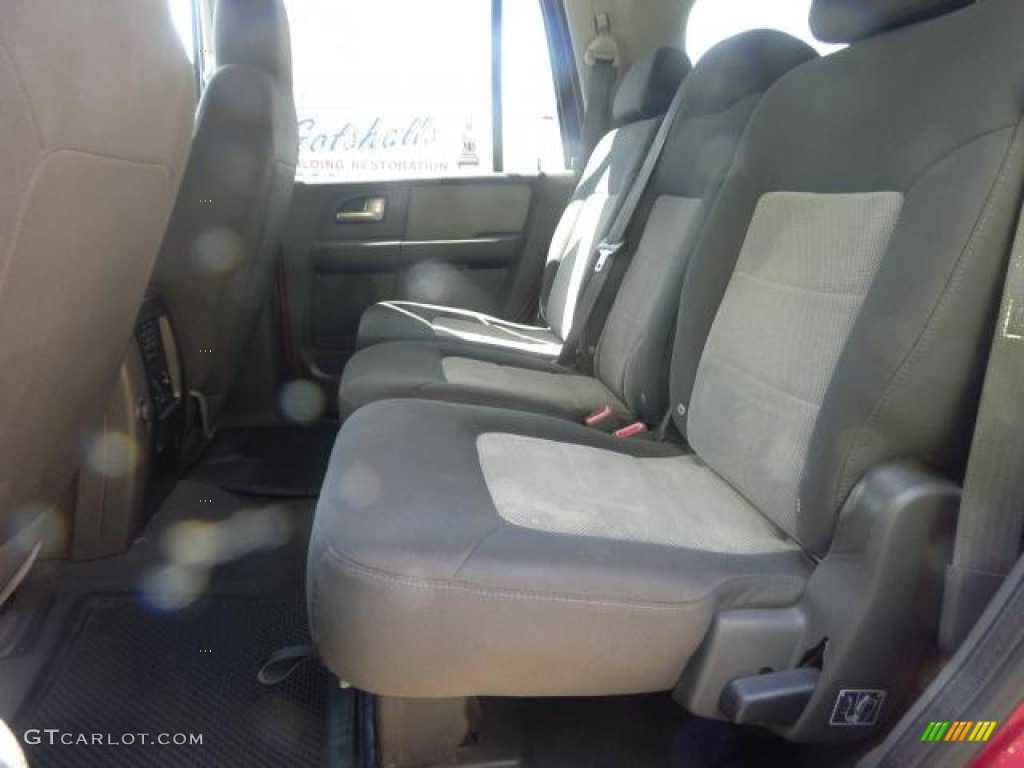 2003 Expedition XLT 4x4 - Laser Red Tinted Metallic / Flint Grey photo #6