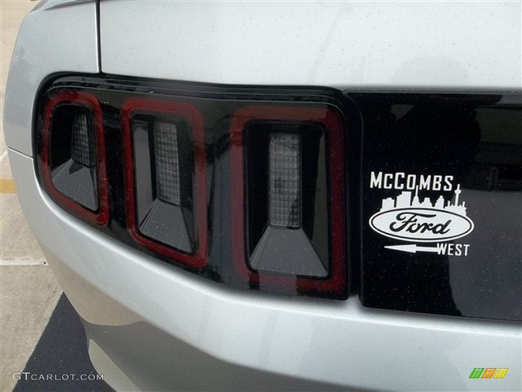2013 Mustang V6 Coupe - Ingot Silver Metallic / Charcoal Black photo #6