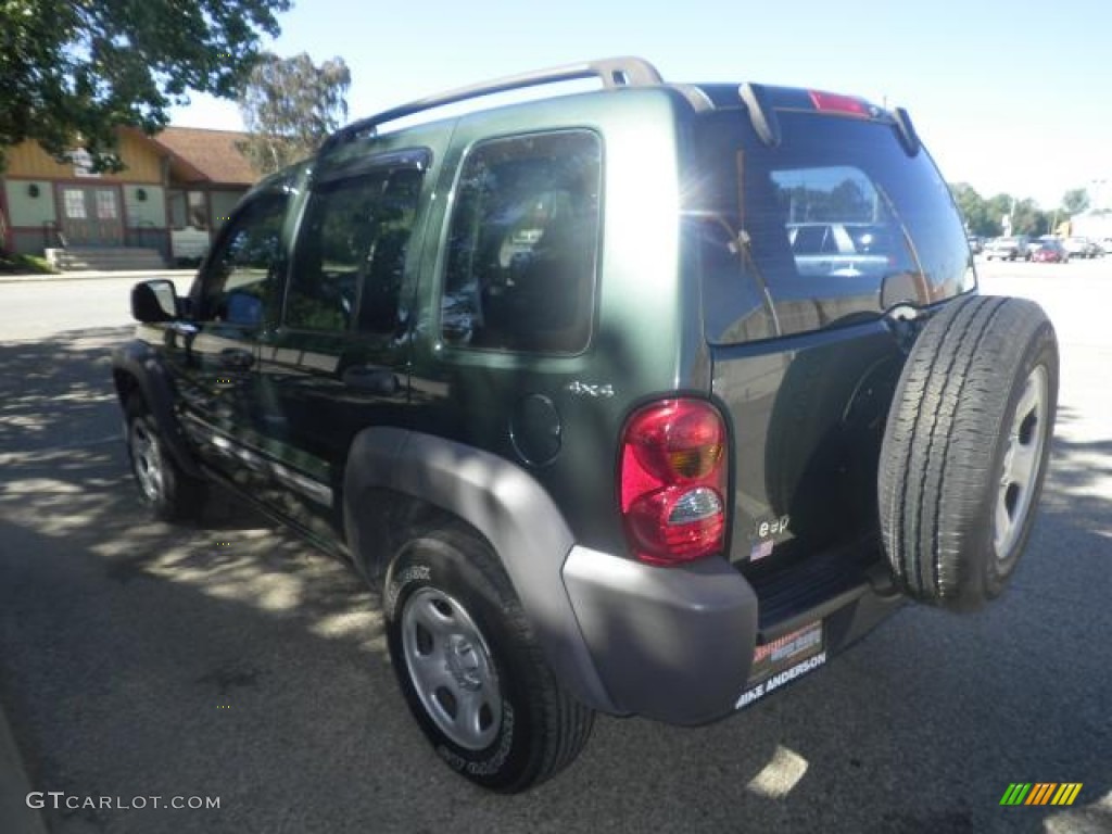 2002 Liberty Sport 4x4 - Shale Green Metallic / Dark Slate Gray photo #3