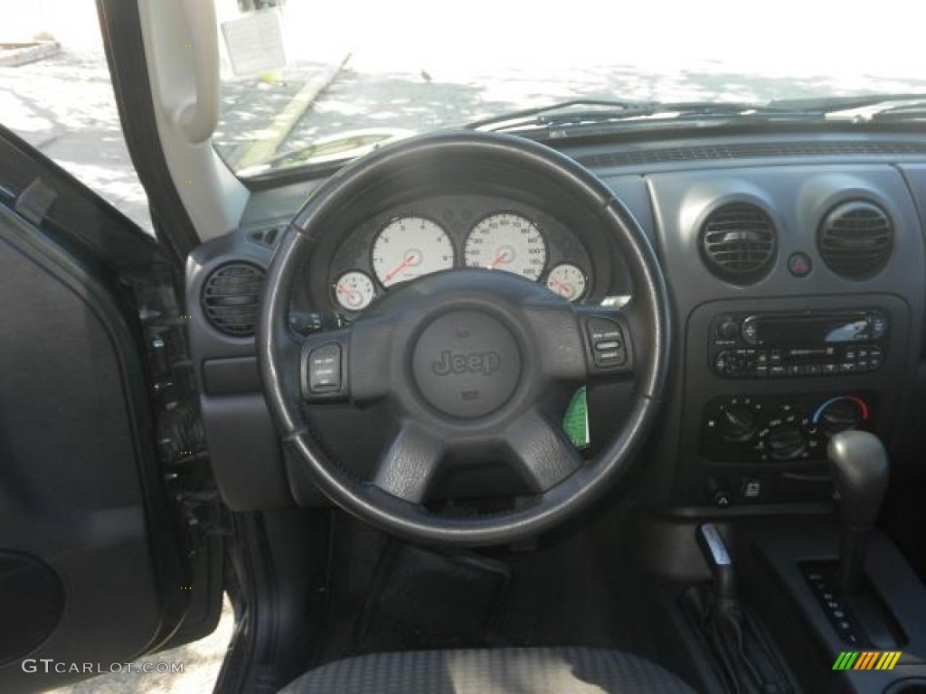 2002 Liberty Sport 4x4 - Shale Green Metallic / Dark Slate Gray photo #13