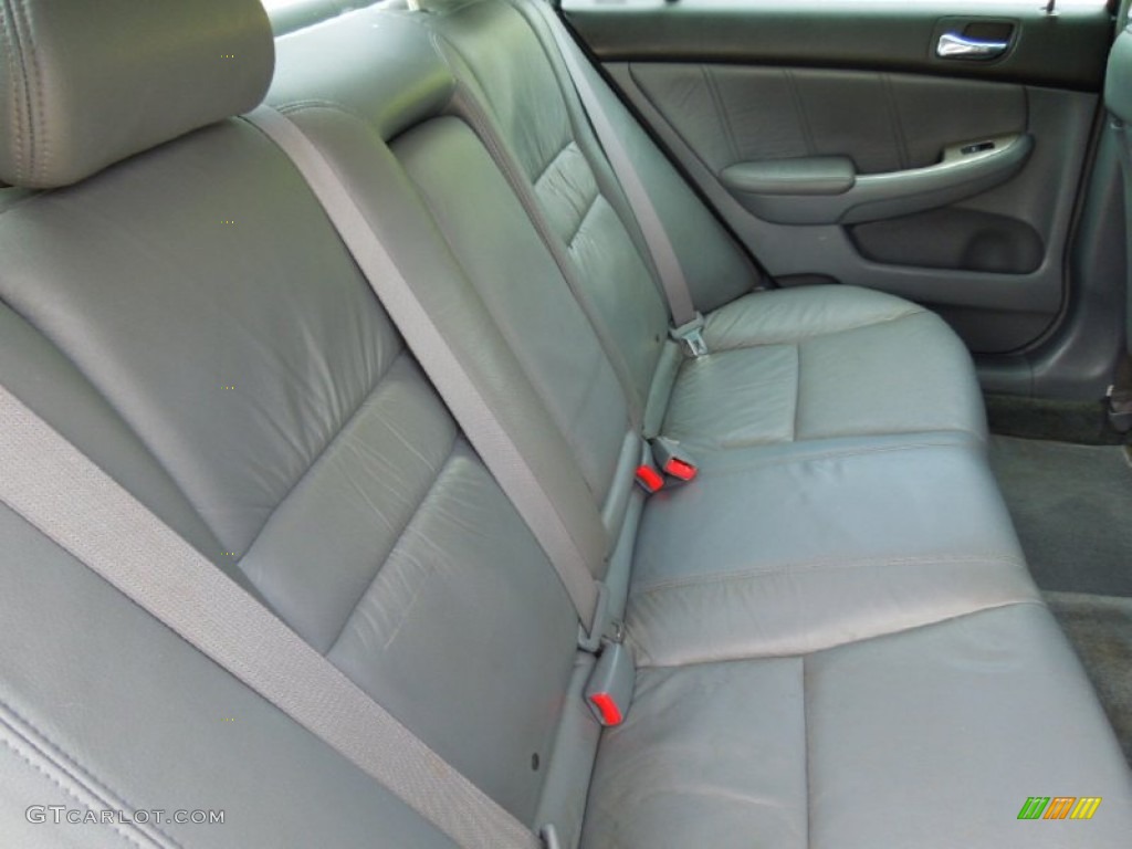 2003 Accord EX V6 Sedan - Eternal Blue Pearl / Gray photo #25