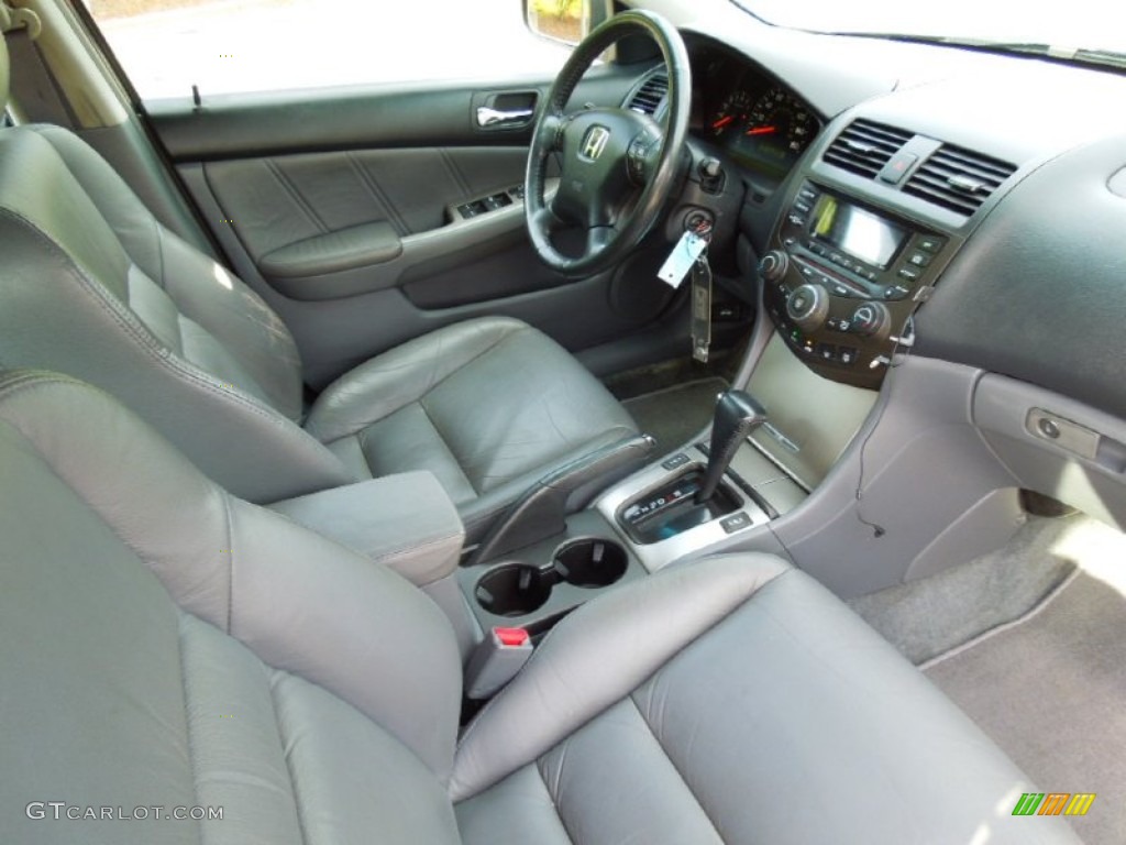 2003 Accord EX V6 Sedan - Eternal Blue Pearl / Gray photo #27