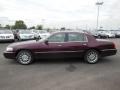Dark Cherry Metallic 2007 Lincoln Town Car Signature Exterior