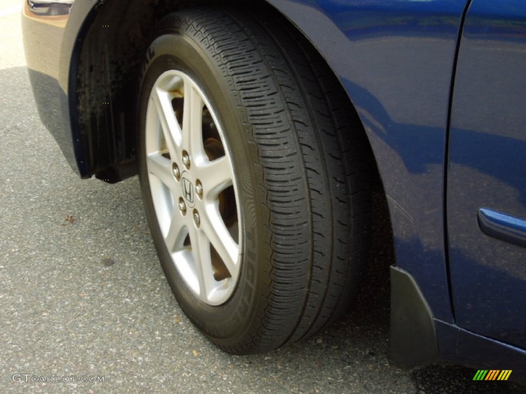 2003 Accord EX V6 Sedan - Eternal Blue Pearl / Gray photo #32