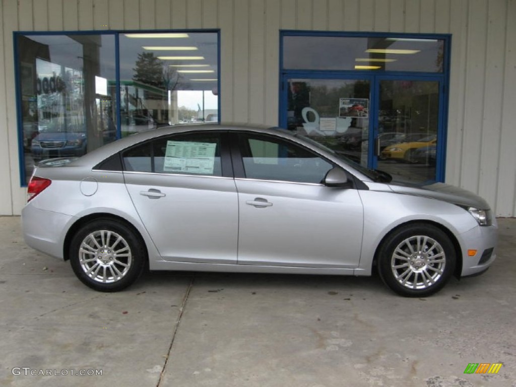 Silver Ice Metallic 2013 Chevrolet Cruze ECO Exterior Photo #72255544