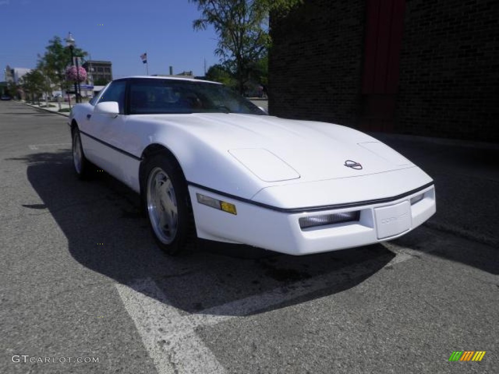 White 1989 Chevrolet Corvette Coupe Exterior Photo #72255916