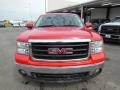 2008 Fire Red GMC Sierra 1500 SLE Crew Cab  photo #2