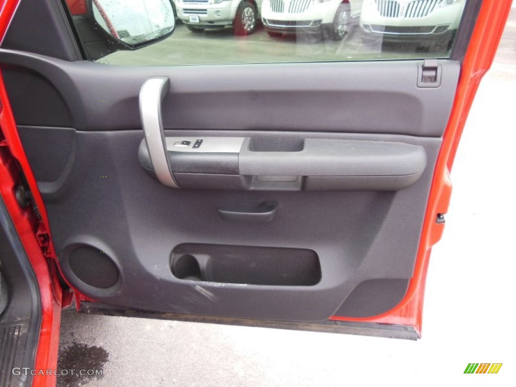 2008 Sierra 1500 SLE Crew Cab - Fire Red / Ebony photo #7