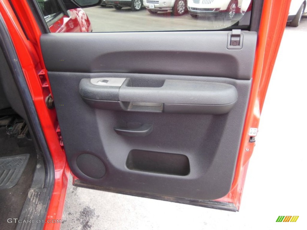 2008 Sierra 1500 SLE Crew Cab - Fire Red / Ebony photo #9