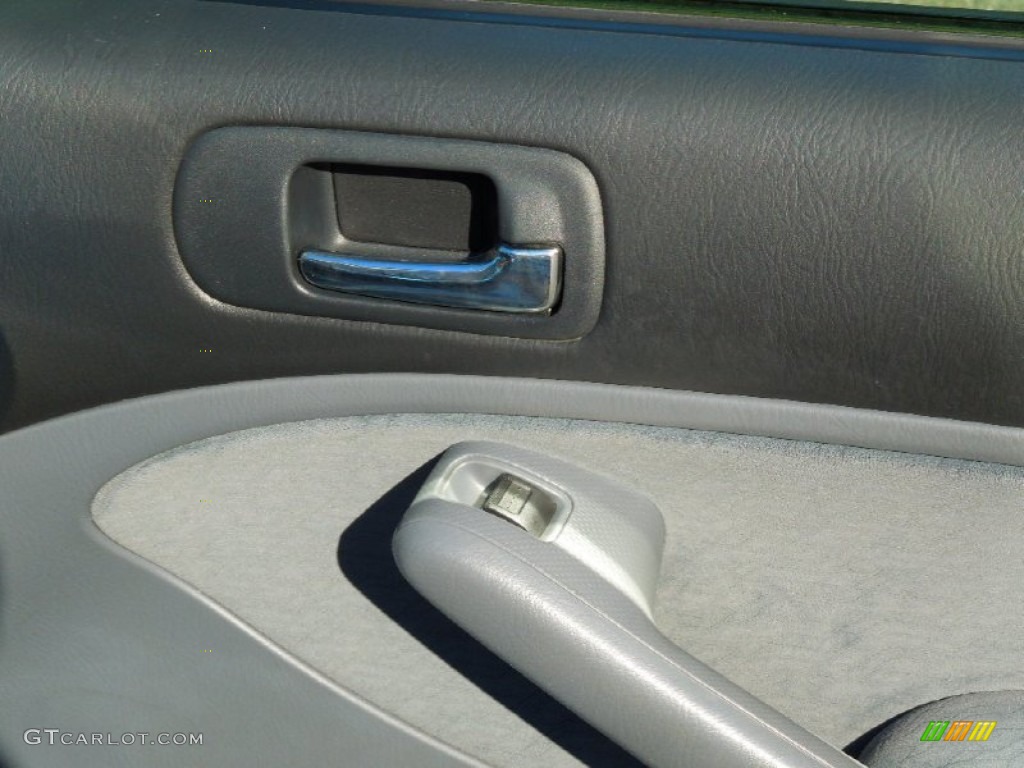 2005 Civic Hybrid Sedan - Opal Silver Blue Metallic / Gray photo #26