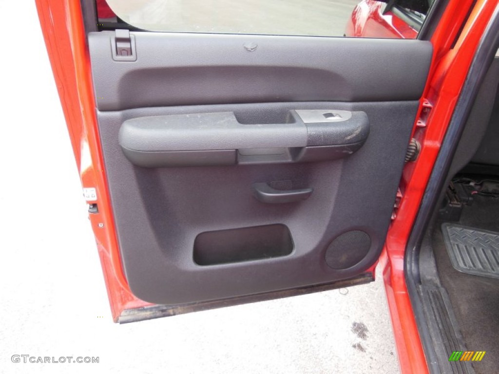 2008 Sierra 1500 SLE Crew Cab - Fire Red / Ebony photo #11