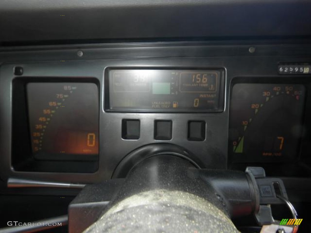 1989 Chevrolet Corvette Coupe Gauges Photo #72256339