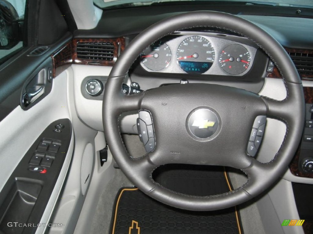 2013 Chevrolet Impala LTZ Gray Steering Wheel Photo #72256888
