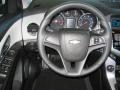 Jet Black/Medium Titanium Steering Wheel Photo for 2013 Chevrolet Cruze #72257752