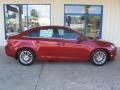 2013 Crystal Red Metallic Tintcoat Chevrolet Cruze ECO  photo #2