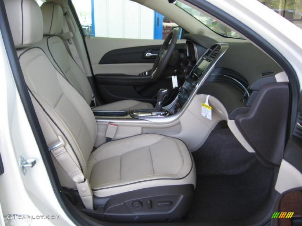 Cocoa/Light Neutral Interior 2013 Chevrolet Malibu LTZ Photo #72259144