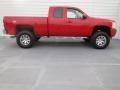 2007 Victory Red Chevrolet Silverado 1500 LT Z71 Extended Cab 4x4  photo #2