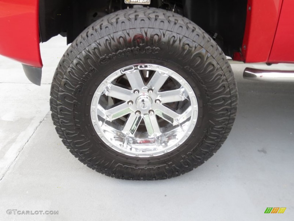 2007 Chevrolet Silverado 1500 LT Z71 Extended Cab 4x4 Custom Wheels Photo #72259866
