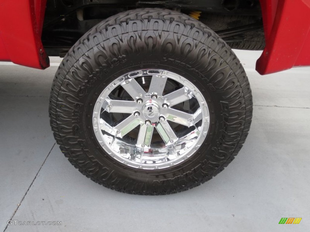 2007 Chevrolet Silverado 1500 LT Z71 Extended Cab 4x4 Custom Wheels Photo #72259898