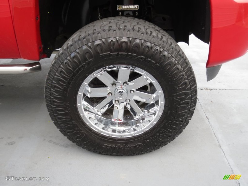 2007 Chevrolet Silverado 1500 LT Z71 Extended Cab 4x4 Custom Wheels Photo #72259945