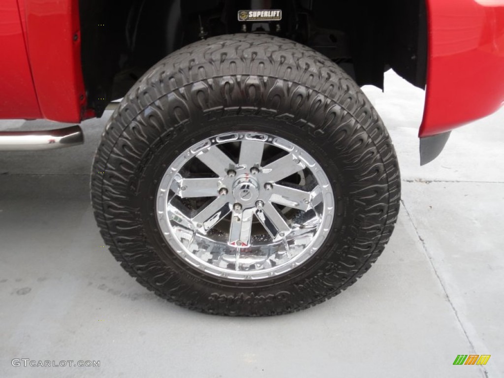 2007 Silverado 1500 LT Z71 Extended Cab 4x4 - Victory Red / Ebony Black photo #13