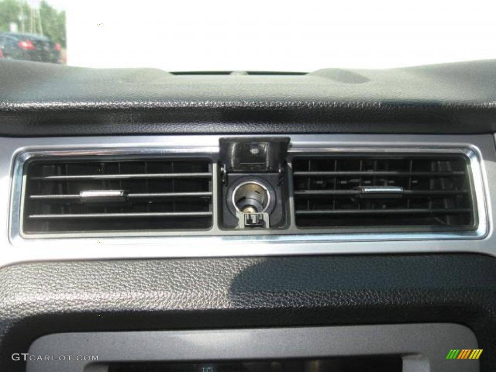 2011 Mustang V6 Premium Convertible - Ingot Silver Metallic / Stone photo #17