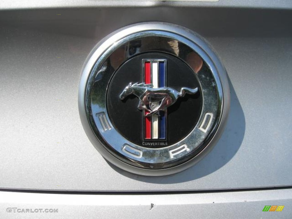 2011 Mustang V6 Premium Convertible - Ingot Silver Metallic / Stone photo #24