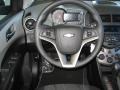 Dark Pewter/Dark Titanium 2013 Chevrolet Sonic LT Hatch Steering Wheel