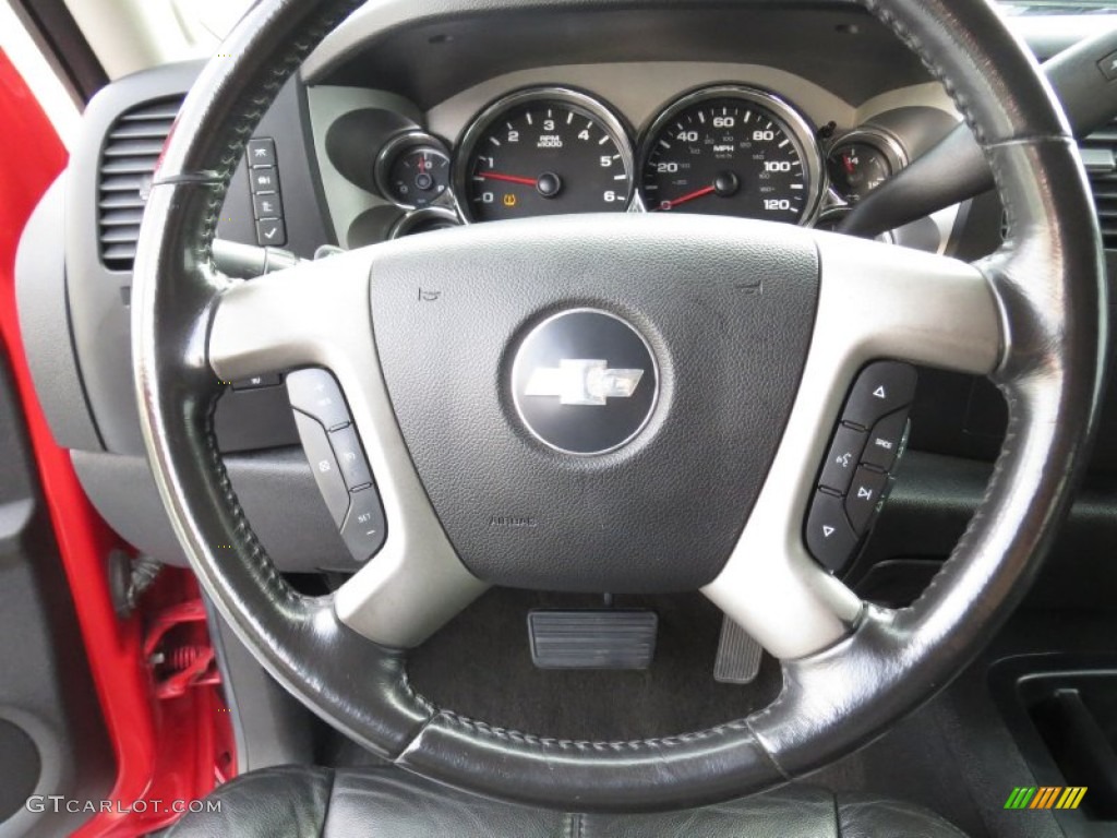 2007 Silverado 1500 LT Z71 Extended Cab 4x4 - Victory Red / Ebony Black photo #42