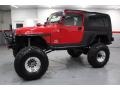 2006 Flame Red Jeep Wrangler Unlimited Rubicon 4x4  photo #10