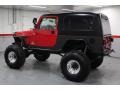 2006 Flame Red Jeep Wrangler Unlimited Rubicon 4x4  photo #13