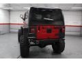 2006 Flame Red Jeep Wrangler Unlimited Rubicon 4x4  photo #16