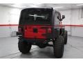 2006 Flame Red Jeep Wrangler Unlimited Rubicon 4x4  photo #18