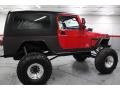2006 Flame Red Jeep Wrangler Unlimited Rubicon 4x4  photo #21