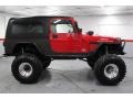 2006 Flame Red Jeep Wrangler Unlimited Rubicon 4x4  photo #22