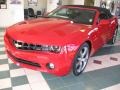 2012 Victory Red Chevrolet Camaro LT/RS Convertible  photo #4