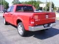 2012 Flame Red Dodge Ram 1500 Outdoorsman Quad Cab 4x4  photo #2