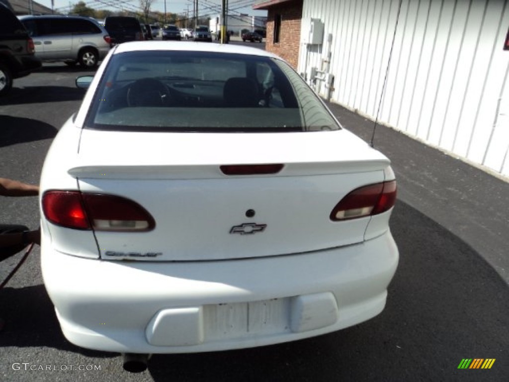 1999 Cavalier Z24 Coupe - Bright White / Graphite photo #4