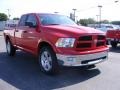 2012 Flame Red Dodge Ram 1500 Outdoorsman Quad Cab 4x4  photo #9