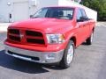 2012 Flame Red Dodge Ram 1500 Outdoorsman Quad Cab 4x4  photo #11