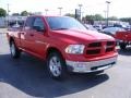 2012 Flame Red Dodge Ram 1500 Outdoorsman Quad Cab 4x4  photo #14