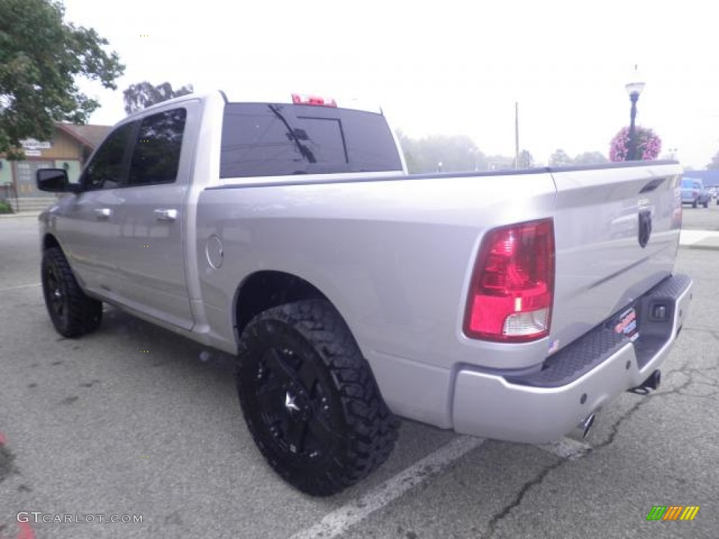 2011 Ram 1500 Sport Crew Cab 4x4 - Bright Silver Metallic / Dark Slate Gray photo #3