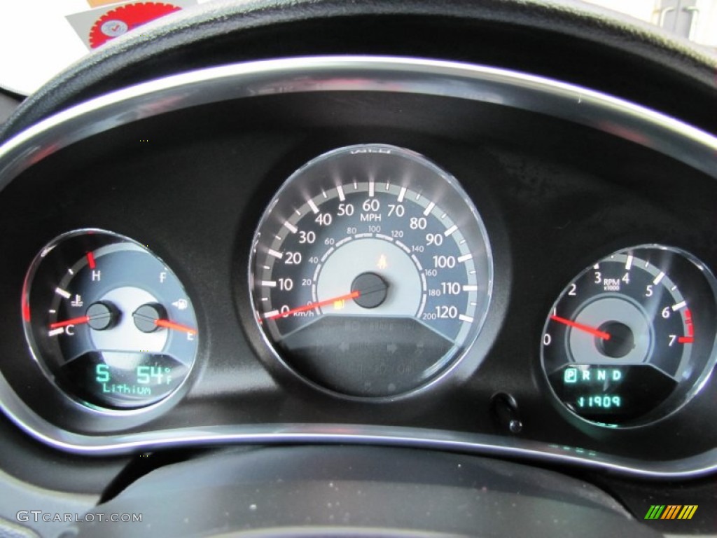 2011 Chrysler 200 Limited Gauges Photo #72264133