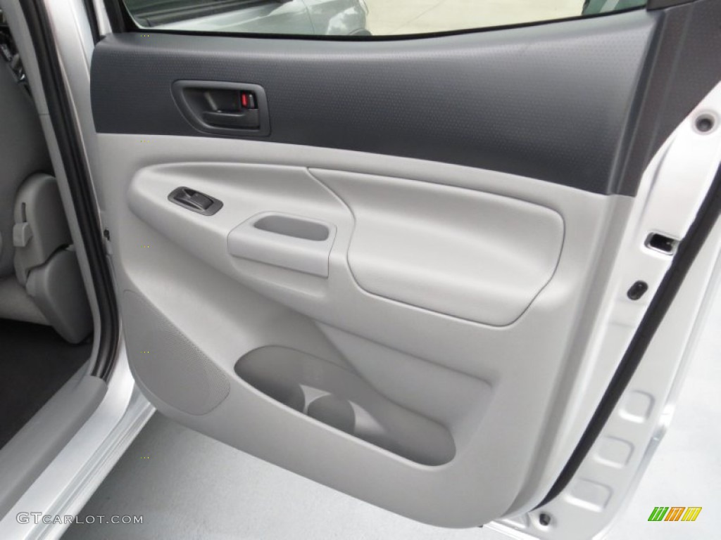 2013 Toyota Tacoma V6 Prerunner Double Cab Graphite Door Panel Photo #72264883