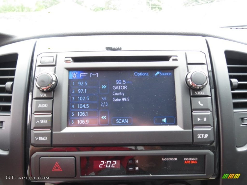 2013 Toyota Tacoma V6 Prerunner Double Cab Audio System Photos