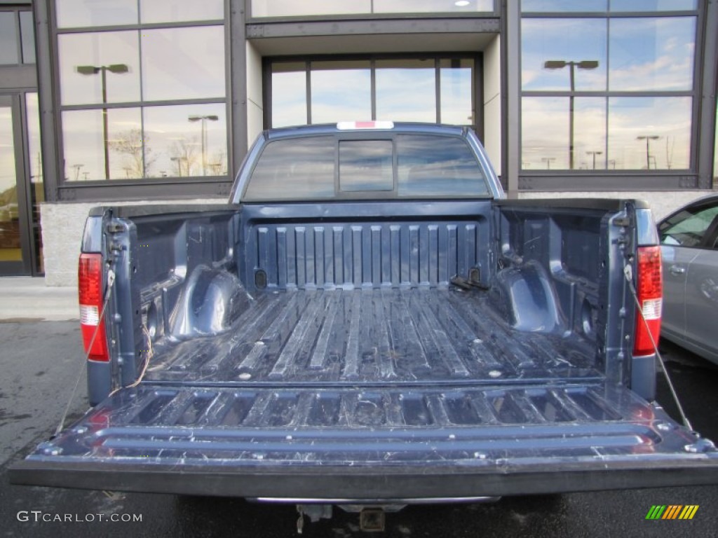 2006 F150 XLT SuperCab 4x4 - Medium Wedgewood Blue Metallic / Medium/Dark Flint photo #9