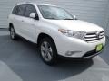 2013 Blizzard White Pearl Toyota Highlander Limited  photo #38