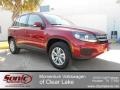 2012 Wild Cherry Metallic Volkswagen Tiguan S  photo #1