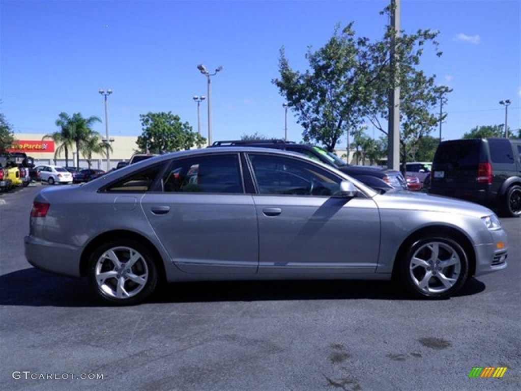 Quartz Grey Metallic 2009 Audi A6 3.0T quattro Sedan Exterior Photo #72269572