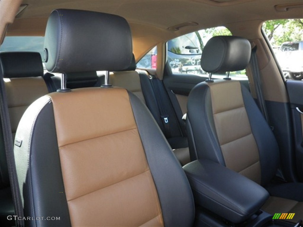 Amaretto/Black Interior 2009 Audi A6 3.0T quattro Sedan Photo #72269620